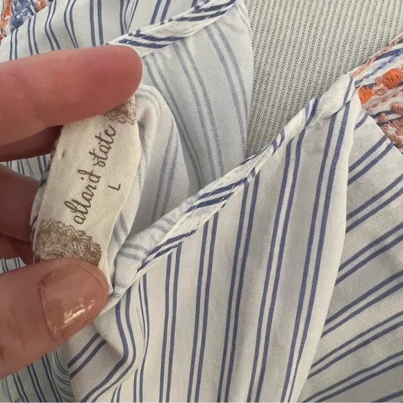 Altar’d State Kimono Sleeve Blouse large - Picture 4 of 4